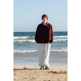 Unisex Jacket Vintage Overalls Jacket Spring and Autumn Turn-down Collar Coat